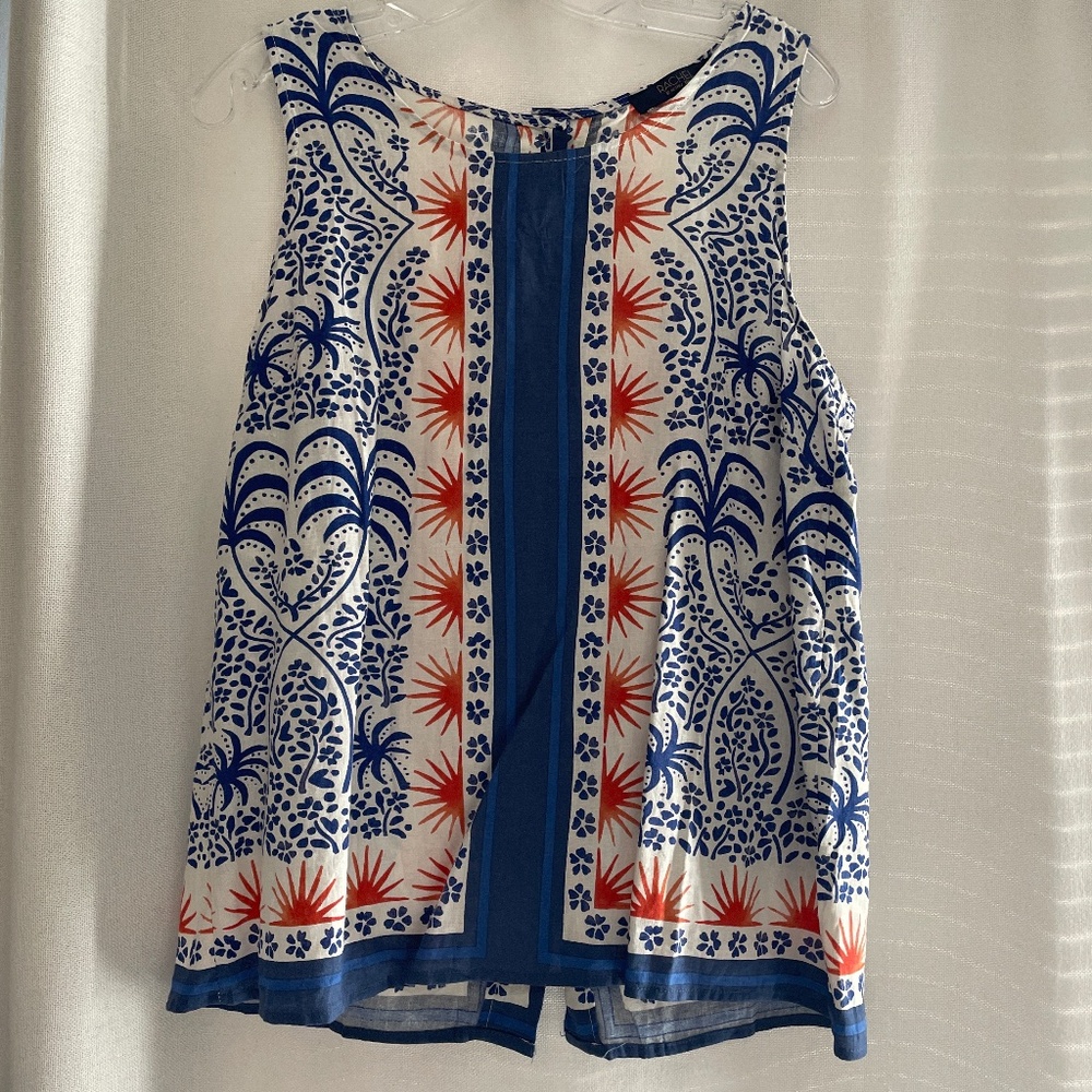 Tropical Sleveless Top